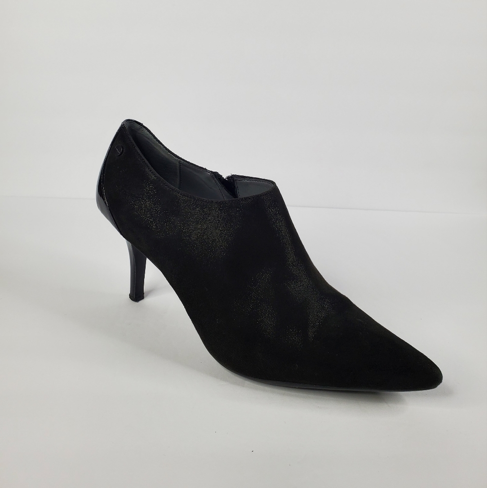 Calvin Klein Black Heel Booties